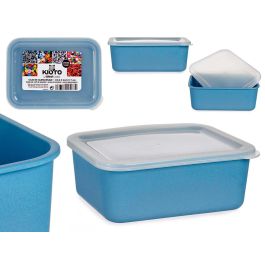 Arte Regal Recipiente de Bambú Azul Oscuro con Tapa de Plástico 19.5x14.5x7 cm - No Apto para Alimentos (6 Unidades) Precio: 25.9997661. SKU: B1DG5YX9FH