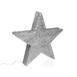 Estrella Plateada 3D Luminosa 30 cm - Versa (4 Unidades) Precio: 12.50000059. SKU: B1CZ5FRDHK