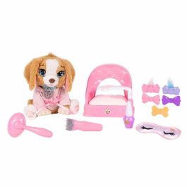 JAKKS PACIFIC Spa Belleza para animales con sonidos y reacciones realistas para cachorros +3 años