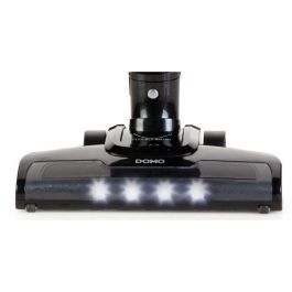 Domo DO221SV Aspiradora inalámbrica ciclónica, batería Litio 29V, 50 min autonomía, depósito 1L, 2 velocidades, negro, carga mural