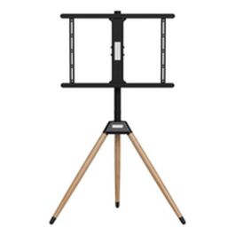 Gembird TVS-75ST-01 Soporte TV Suelo 32-75" (hasta 190.5 cm) | VESA 200x200-600x400mm | Ajustable 35kg | Negro y Madera Gembird TVS-75ST-01 Soporte TV Suelo 32-75" (hasta 190.5 cm) | VESA 200x200-600x400mm | Ajustable 35kg | Negro y Madera