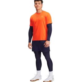 Camiseta Deportiva de Manga Corta Under Armour Vanish Energy Ss Naranja 15-16 Años