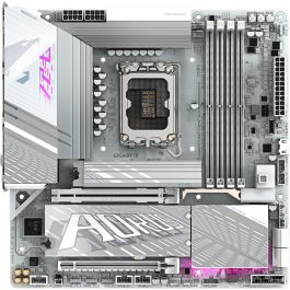 Gigabyte PLACA Z890M A ELITE WF7 ICE, Intel LGA 1851, DDR5, WiFi 7, Micro-ATX - 9MZ89ML7E-00-10
