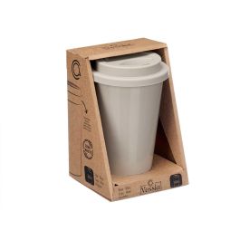 Vaso Tapa Silicona Gris 360Ml Vessia 9X15CM (12 Unidades) Vaso Tapa Silicona Gris 360Ml Vessia 9X15CM (12 Unidades)