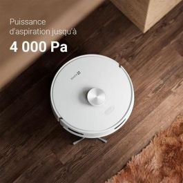 Ezviz RE5 Plus EZV1701394422576 Robot aspirador con vaciado automático, Navegación LiDAR, Detección de obstáculos, 4000 Pa