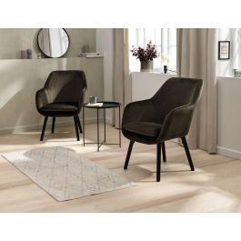 Confortime Mesa Auxiliar de Metal 46.8 cm x 51 cm x 2.7 cm (4 Unidades)