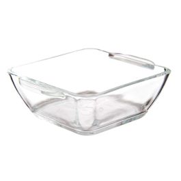 Cazuela Vidrio Aperitivo Cuadrada Con Asas 150Ml Vivalto 10X3CM (36 Unidades) Cazuela Vidrio Aperitivo Cuadrada Con Asas 150Ml Vivalto 10X3CM (36 Unidades)