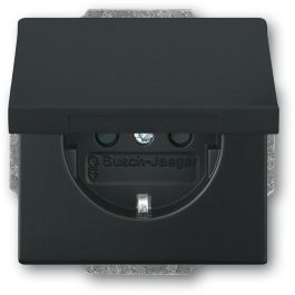 BUSCH JAEGER BJ 20 EUK-885 Enchufe con tapa abatible future linear negro mate Precio: 33.1177. SKU: B1HJH3RGFJ