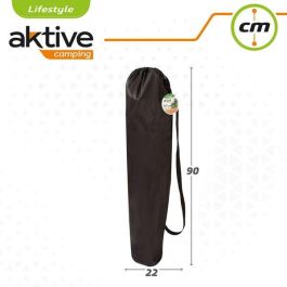 Tumbona camping poliester con almohada aktive 152x54x75cm Tumbona camping poliester con almohada aktive 152x54x75cm