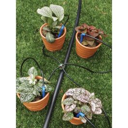 Aqua Control Kit Stopper con Estaca 8 l/h Autocompensado y Antidrenante