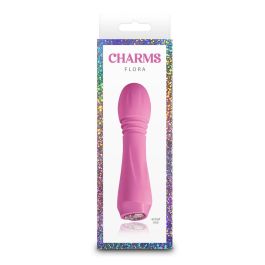 Mini Vibrador NS Novelties Charms Flora Azul Rosa