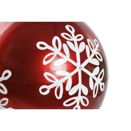 DKD Home Decor Decoracion Navidad Tradicional Verde Rojo Led Metal 30 x 40 x 30 cm (2 Unidades)