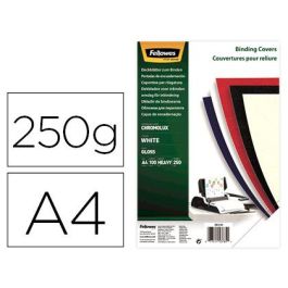 Tapa De Encuadernacion Fellowes Din A4 Carton Brillo Blanco Chromolux 250 gr Pack De 100 Unidades Precio: 14.5079001331. SKU: B1B6YSFH2X