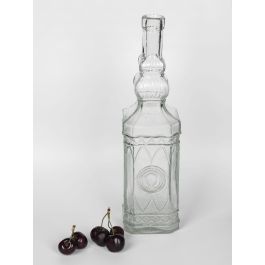 Botella de vidrio Himark con tapón de corcho 400 ml - La Mediterranea (24 Unidades) Botella de vidrio Himark con tapón de corcho 400 ml - La Mediterranea (24 Unidades)