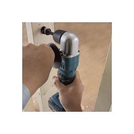 Makita DDA351Z Taladro Angular a Batería 18V, Sin Cable, Con Llave Mandril Portabrocas 10mm, Para Madera y Acero