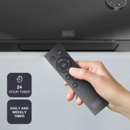 Calefactor Black & Decker BXWSH2001E Negro 2000 W