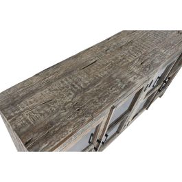 Aparador Home ESPRIT Blanco Marrón Madera Reciclada 170 x 40 x 90 cm Aparador Home ESPRIT Blanco Marrón Madera Reciclada 170 x 40 x 90 cm