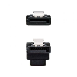 Nano Cable 10.18.0301 Cable de Datos SATA Acodado con Conectores Hembra-Hembra y Anclajes - 0.5m Rojo y Conectores Negros (3 Gbp/s) Nano Cable 10.18.0301 Cable de Datos SATA Acodado con Conectores Hembra-Hembra y Anclajes - 0.5m Rojo y Conectores Negros (3 Gbp/s)