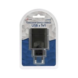 Nimo Cargador USB Power 2 Puertos con Power Delivery, Quick Charge y Carga Normal, 5V/4A, Negro