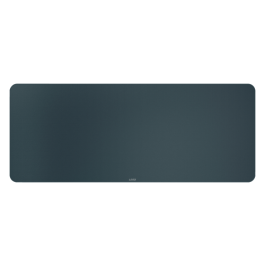 Leitz 53840089 Alfombrilla de Sobremesa XL Gris Terciopelo 100 x 40 cm Protector de Mesa