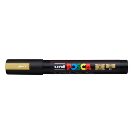 POSCA Marcador PC-5M Punta Bala 1,8 - 2,5 mm Oro No Permanente Precio: 2.8900003. SKU: B1E52A4BF8