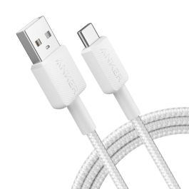 Cable USB-C Anker Blanco 1,8 m Precio: 19.68999967. SKU: B193HWZ3XQ