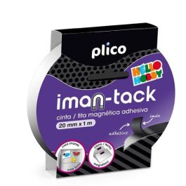 Plico Cinta Magnética Adhesiva Imantada 20mm x 1m para Manualidades y Cierre Magnético, fácil de cortar Precio: 3.58999982. SKU: B19ALJYWVQ