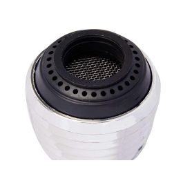 Acople Grifo Grande Fregadero Kinvara 15x3.5x13.5 cm Metal/Plástico Plata/Negro (24 Unidades) Acople Grifo Grande Fregadero Kinvara 15x3.5x13.5 cm Metal/Plástico Plata/Negro (24 Unidades)