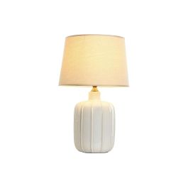 Lampara Sobremesa Moderno DKD Home Decor Blanco 33 x 55 x 33 cm