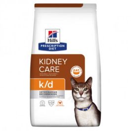 Hill's Prescription Diet Feline K/D Alimento Renal para Gatos Adultos con Insuficiencia Renal Crónica 1.5 kg Precio: 28.5000001. SKU: B124P6HQSN