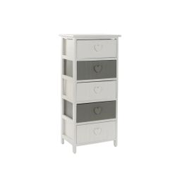 Cajonera DKD Home Decor Blanco Gris 29 x 90 x 40 cm Precio: 87.68999954. SKU: B1D4D22KQM