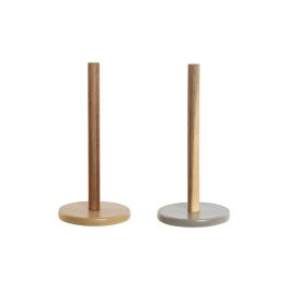 Portarrollos Basicos DKD Home Decor Gris Beige 15 x 31.5 x 15 cm (2 Unidades)