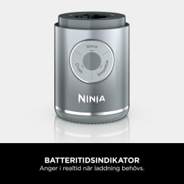Ninja BC251EUNV Licuadora portátil Blast Max 530 ml - 2 horas autonomía, sin cable, sin BPA - Azul