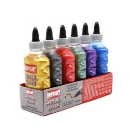 Cola Metal Glue Color Instant Surtido 180 Ml Expositor De 6 Precio: 26.49999946. SKU: S8422522