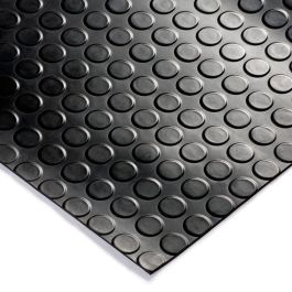 Exma Alfombra de Caucho-Goma 1 x 10 m, Diseño Círculos, 3 mm Grosor, Uso Doméstico/Profesional Precio: 130.5000004. SKU: B17PMBET23