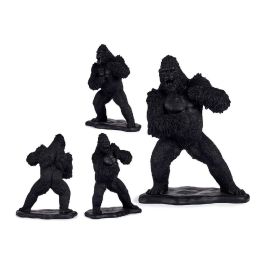 Figura Decorativa Gorila Negro Resina (25,5 x 56,5 x 43,5 cm) Precio: 57.49999981. SKU: S3609524