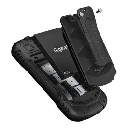 Gigaset GLX 8 ACTIVE Dual Sim Negro 2.4" LCD 2 MP Cámara IP68 Resistente al Polvo y Agua