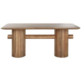 Mesa Comedor Moderno DKD Home Decor Natural 90 x 76 x 180 cm Mesa Comedor Moderno DKD Home Decor Natural 90 x 76 x 180 cm