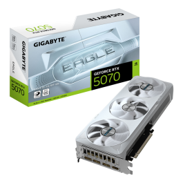 GIGABYTE GeForce RTX 5070 EAGLE OC ICE SFF 12GB GDDR7 Tarjeta Gráfica GV-N5070EAGLEOC ICE-12GD Precio: 746.69000054. SKU: B1JP79GY7N