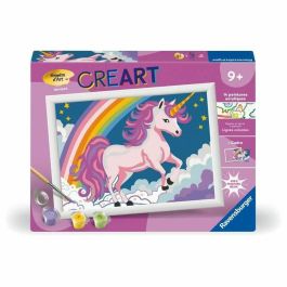 Ravensburger Kit Pintura por Números CreArt Kids Unicornio Neón 18 x 24 cm a partir de 7 Años 25904 Precio: 24.69000039. SKU: B12BTTEX89