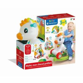 Clementoni CLE52782 Caballito de Juguete con Ruedas, Melena Interactiva y Botones, Ideal para Niños a partir de 1 Año Clementoni CLE52782 Caballito de Juguete con Ruedas, Melena Interactiva y Botones, Ideal para Niños a partir de 1 Año