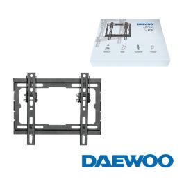DAEWOO Soporte Fijo de TV para Pantallas 23 a 43 Pulgadas con Inclinacion de 8 Grados, Capacidad 45 kg Precio: 10.50000006. SKU: B1365RAZWJ