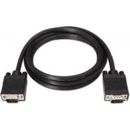 Aisens Cable SVGA HDB15-M - HDB15-M Negro 1,8M Doble Apantallado Máx. 2048x1536