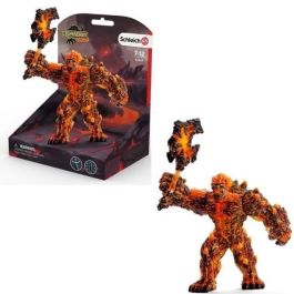 Schleich 42447 Eldrador Creatures Lave Golem con Arma - Figura de Juguete para Niños y Coleccionistas