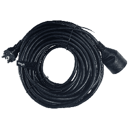 Enchufe Alargador Estándar Pvc H05Vv-F 3G1,5Mm² - 20M Negro Precio: 26.49999946. SKU: B1ACFGWXPT