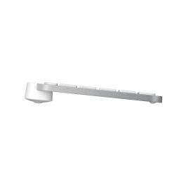 Logitech MX Keys Mini Teclado Inalámbrico Gris Pálido - Teclas Esféricas Cóncavas, Retroiluminación Inteligente, Bluetooth