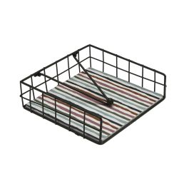 Servilletero Versa Ligne Acero 35 x 0,03 x 25 cm Servilletero Versa Ligne Acero 35 x 0,03 x 25 cm