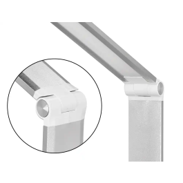 Q-connect Lámpara de Escritorio Vega LED 10W 400 lm Táctil 5 Niveles Brillo Regulable Blanco