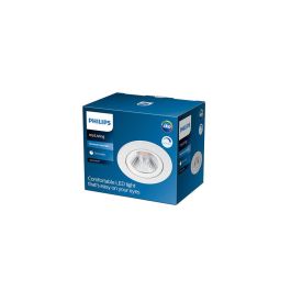 Philips PH-929002535620 Downlight LED Sparkle Circular 5,5W 410Lm Blanco 4000K Luz Blanca Neutra Fácil Instalación
