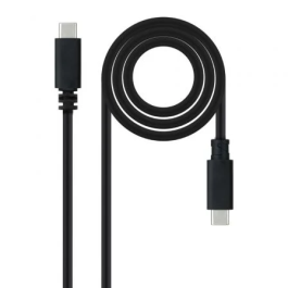 Cable USB NANOCABLE 10.01.2301-L150 Negro 1,5 m (1 unidad)